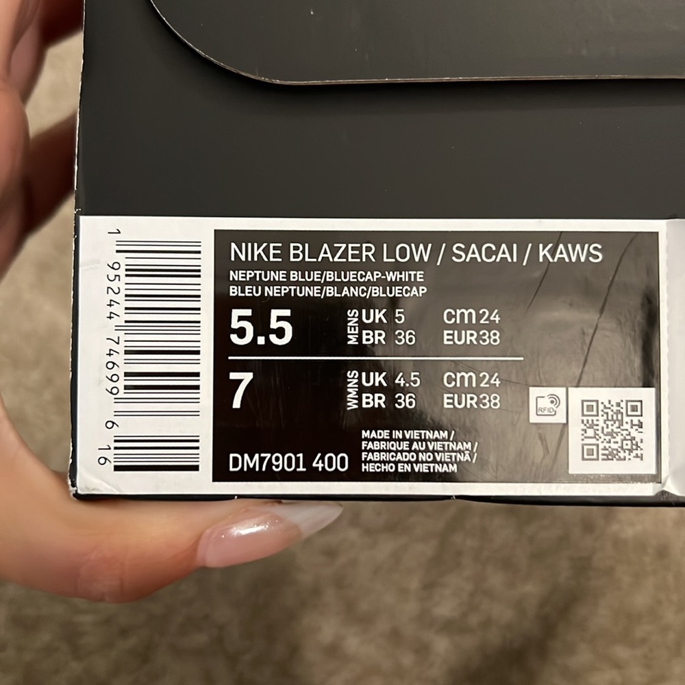 Nike Sacai blazer low - Picture 2 of 2